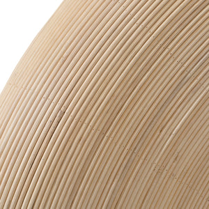 Jamie Young Co. Paddock Bamboo Round Wall Mirror, Cream Cream Bamboo,Plywood,Mirror 6padd-micr