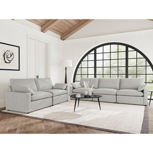 English Elm Hollander Modular Power Reclining Sofa with Wall Hugger Design for Compact Living B062S01722