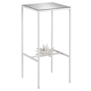 Sisalana White Accent Table