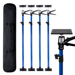 English Elm 360° Swivel Metal Support Rod Set with Tilt Lock Quick Release and Non-slip Grip Pads W1422P325954