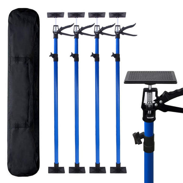 English Elm 360° Swivel Metal Support Rod Set with Tilt Lock Quick Release and Non-slip Grip Pads W1422P325954