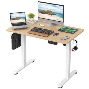 English Elm Stary Electric Standing Desk - Adjustable Height Sit-Stand Home Office Workstation For Productivity T3623P339390-GIGA