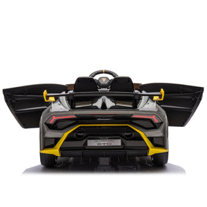 English Elm Lamborghini Huracan Sto 24v Kids Ride on Drift Car with Led Lights and Remote W1578P210768