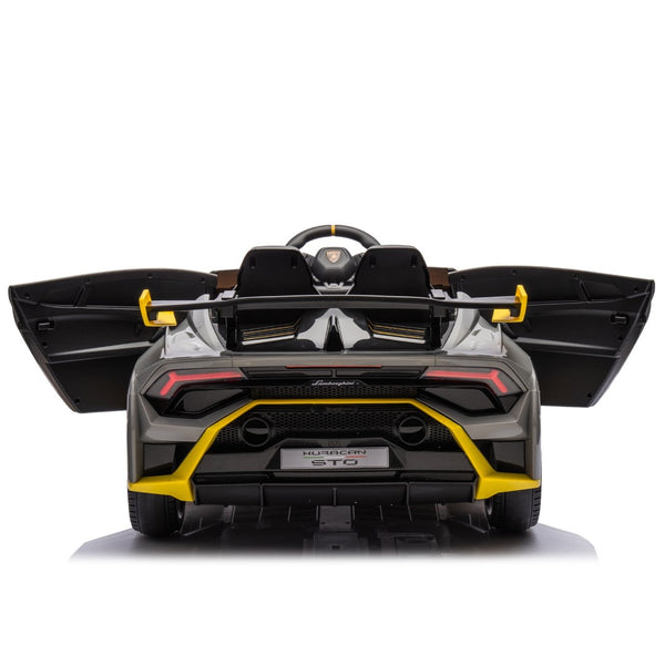 English Elm Lamborghini Huracan Sto 24v Kids Ride on Drift Car with Led Lights and Remote W1578P210768