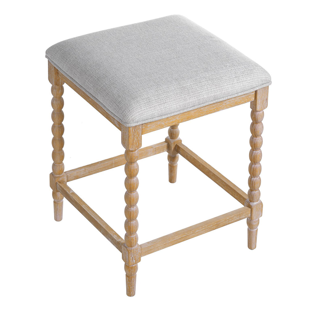 English Elm Christopher Knight Home® - 26''Counter 26'' Counter Stools Set Of 4 - Upholstered Foam-Padded Seats, Sturdy Acacia Frame For Kitchen Bars N780P339749N-2