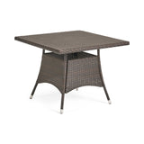 Christopher Knight Home® - Noble House - Corsica Multi Brown Pe Square Dining Table