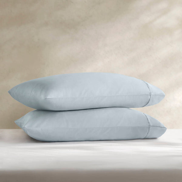 English Elm 5 Egyptian Cotton Split King Sateen Sheet Set with Deep Pockets Breathable Luxurious Feel Blue 5 L x 14 W x 12.25 H B035P381323