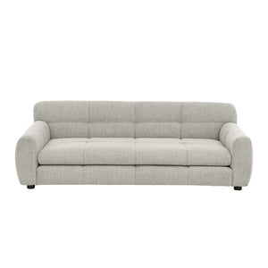 English Elm Soft Oversized Dog Bed 54x25 Elevated Linen Sofa for Large Breeds, Durable 130lb Capacity, Modern Comfort Beige W487P311780