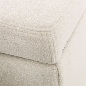 English Elm Christopher Knight Home® - GLOUSTER Storage Ottoman V2 – Tufted Contemporary Bench with Glossy Lid, Ample Hidden Storage, 51.25" L 74850.00BWHI