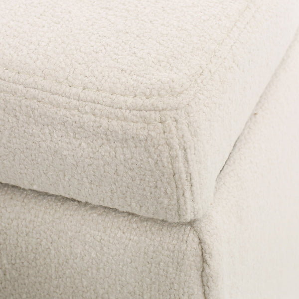 English Elm Christopher Knight Home® - GLOUSTER Storage Ottoman V2 – Tufted Contemporary Bench with Glossy Lid, Ample Hidden Storage, 51.25" L 74850.00BWHI