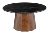 Aipe Coffee Table Black & Brown 110249 Zuo Modern