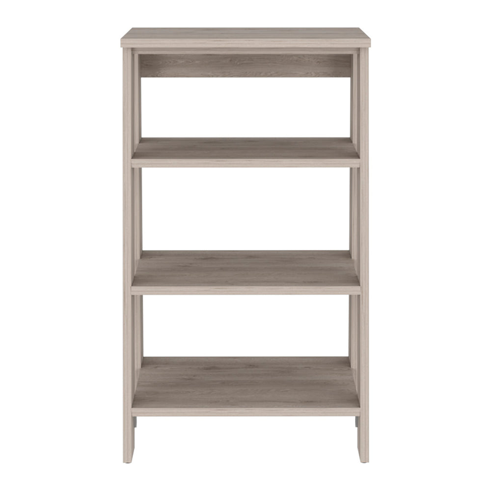 English Elm St. Clair Linen Cabinet Grey - Compact 4-Shelf Engineered Wood Storage with Door, 29.7"H, Easy Assemble B070P188814