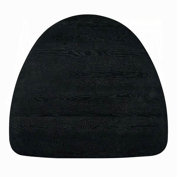 English Elm Contemporary 3-Piece Dining Set With Padded Chairs, Stylish Black Finish, Perfect For Small Spaces B2741S00188