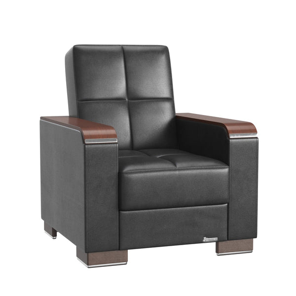 English Elm Primenest Zenaero Convertible Armchair With Storage - Modern Upholstered Sleeper For Small Spaces B030P286208-GIGA