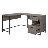 OSP Home Furnishings Hagney Lane L-Shape Desk Farm Oak