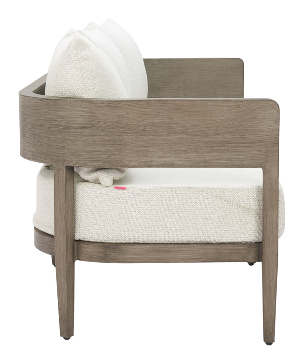 Zuo Modern Foret Sofa – Elevate Your Living Space With Modern Design, Premium Comfort, And Timeless Style Beige 100% Olefin,Aluminum 704109-zuo-modern