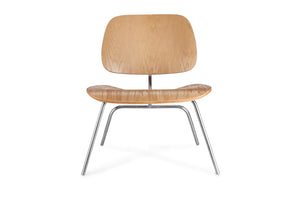 English Elm Molded Plywood Lounge Chair Mid Century Ergonomic Ash Veneer Seat for Living Room B353P478332