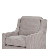 Madison Park Harris Transitional Chenille Swivel Chair MP103-0240 Grey