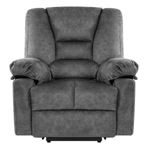 English Elm Power Lift Recliner with Massage & Heat, 8-Point Therapy, Timer & Easy Power Lift Assistance Grey W1403P177439