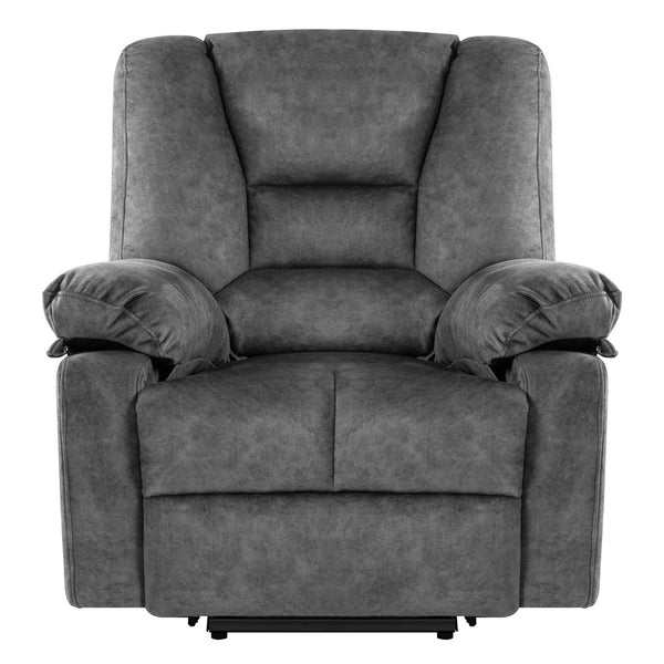 English Elm Power Lift Recliner with Massage & Heat, 8-Point Therapy, Timer & Easy Power Lift Assistance Grey W1403P177439