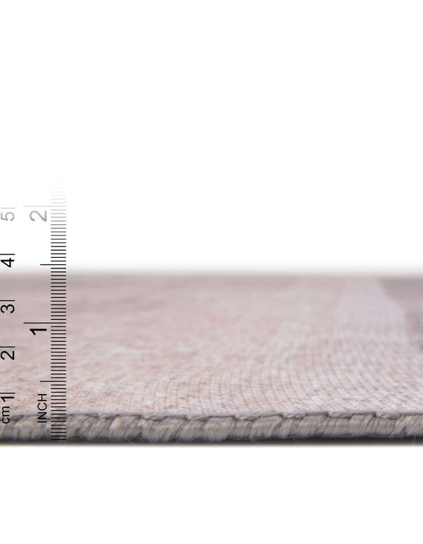 Unique Loom Timeless Verona Machine Made Geometric Rug Gray, Ivory/Light Brown/Green 8' 4" x 12' 2"