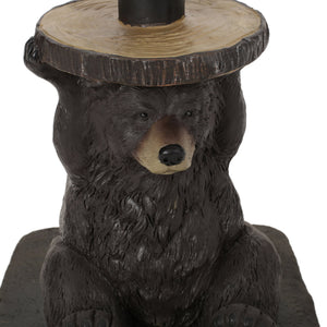 English Elm Christopher Knight Home® - BEAR Umbrella Base Dark Brown Concrete Resin Finish, Handcrafted Lightweight Design, No Assembly Needed 67766.00DBRN