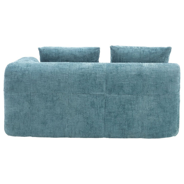 English Elm United Chenille Loveseat Sofa - Modern Minimalist Sleeper For Cozy Living Rooms & Small Spaces W1568P255146-GIGA