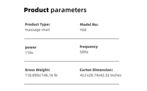 English Elm The Zero Gravity Massage Chair with Hip Heating, 20 Airbags, Foot Massage, 5 Modes & LCD Remote W3327S00002