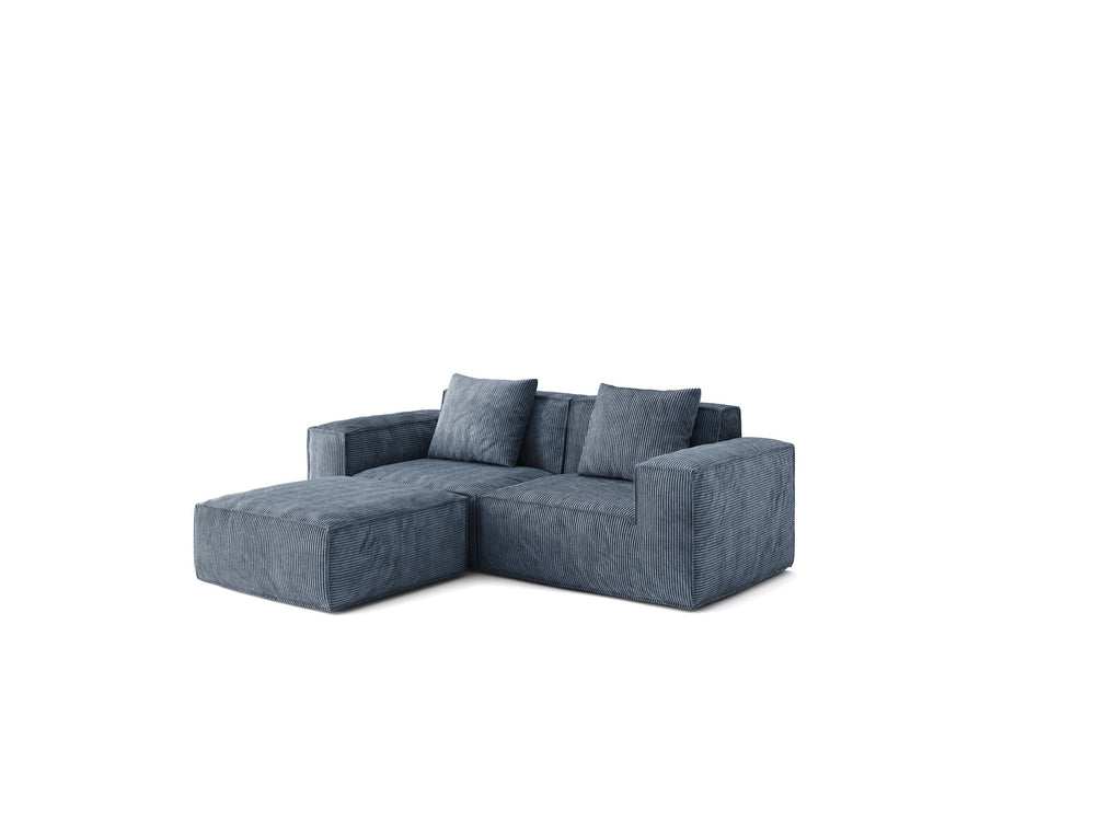 English Elm Modular Modular Sofa - Cloud Velvet Convertible Bed Set, Plush Comfort, Flexible Design For Living Rooms & More W3147S00008