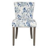 OSP Home Furnishings Kendal Chair Paisley Blue