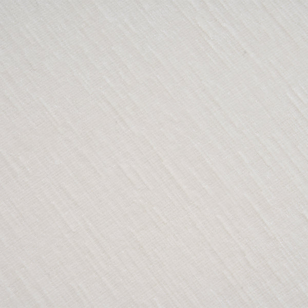 English Elm Linen Upholstered Armless Dining Chair with Smooth Casters for Easy Mobility, Versatile & Sleek Ivory W2069P324092