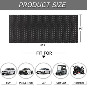 English Elm Thickened Diamond Embossed Pvc Garage Floor Roll Heavy Duty Anti Slip Mat T3210P422242