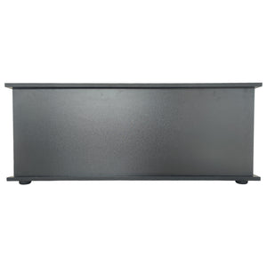 English Elm Large Antique Black Storage Bench Chest — 47.6" Melamine Seat, 300 lb Capacity, Toy Box & Shoe Bench W2139P241089