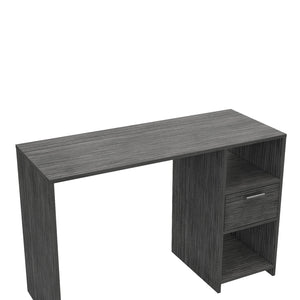 English Elm Arlington Writing Computer Desk - Stylish Compact Design With Drawer & Two Open Shelves For Storage B128P148861