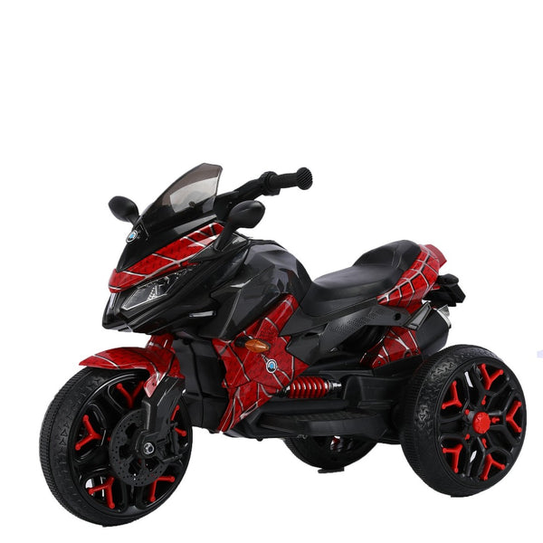 English Elm Electric Ride on Motorcycle for Kids with Led Wheels Twist Throttle and Training W1760P252046
