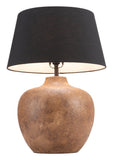 Basil Table Lamp Black 56150 Zuo Modern