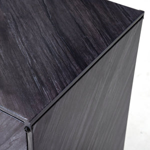 English Elm Stone Grain Propane Tank Cover Table Stone Gray Iron Outdoor Side Table Hide 20LB Tank Stylish W3131P336102