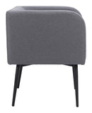 Horbat Dining Chair Gray 110064 Zuo Modern