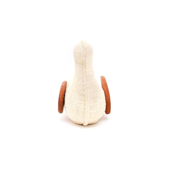 English Elm Ecomix Handcrafted Dove Figurine Sustainable Fabric Wings Sculptural Tabletop Decor B346P336950