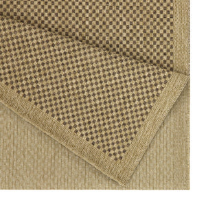 English Elm Earth Jute-Look Area Rug 2'7" X 7'3" - Durable, Easy-Care Indoor/Outdoor Floorcovering In Mocha B186P198825