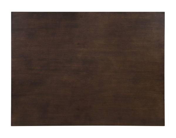 English Elm Transitional Counter Height 3pc Dining Set with USB Charging, Storage Shelves & Padded Seats Cherry 52 L x 41 W x 11 H B2741P381484