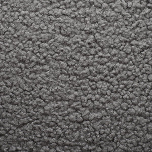 English Elm Christopher Knight Home® - Upholstered Teddy Fleece Armchair with Tufted Back, Contemporary Cozy Accent Seat for Living Room DARK GREY N763P193158R