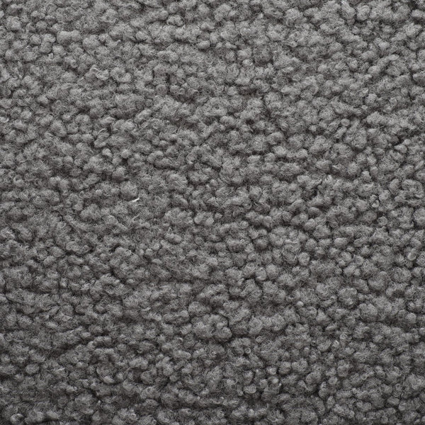 English Elm Christopher Knight Home® - Upholstered Teddy Fleece Armchair with Tufted Back, Contemporary Cozy Accent Seat for Living Room DARK GREY N763P193158R