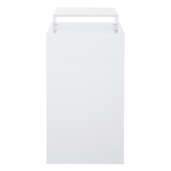OSP Home Furnishings Metal File Cabinet White