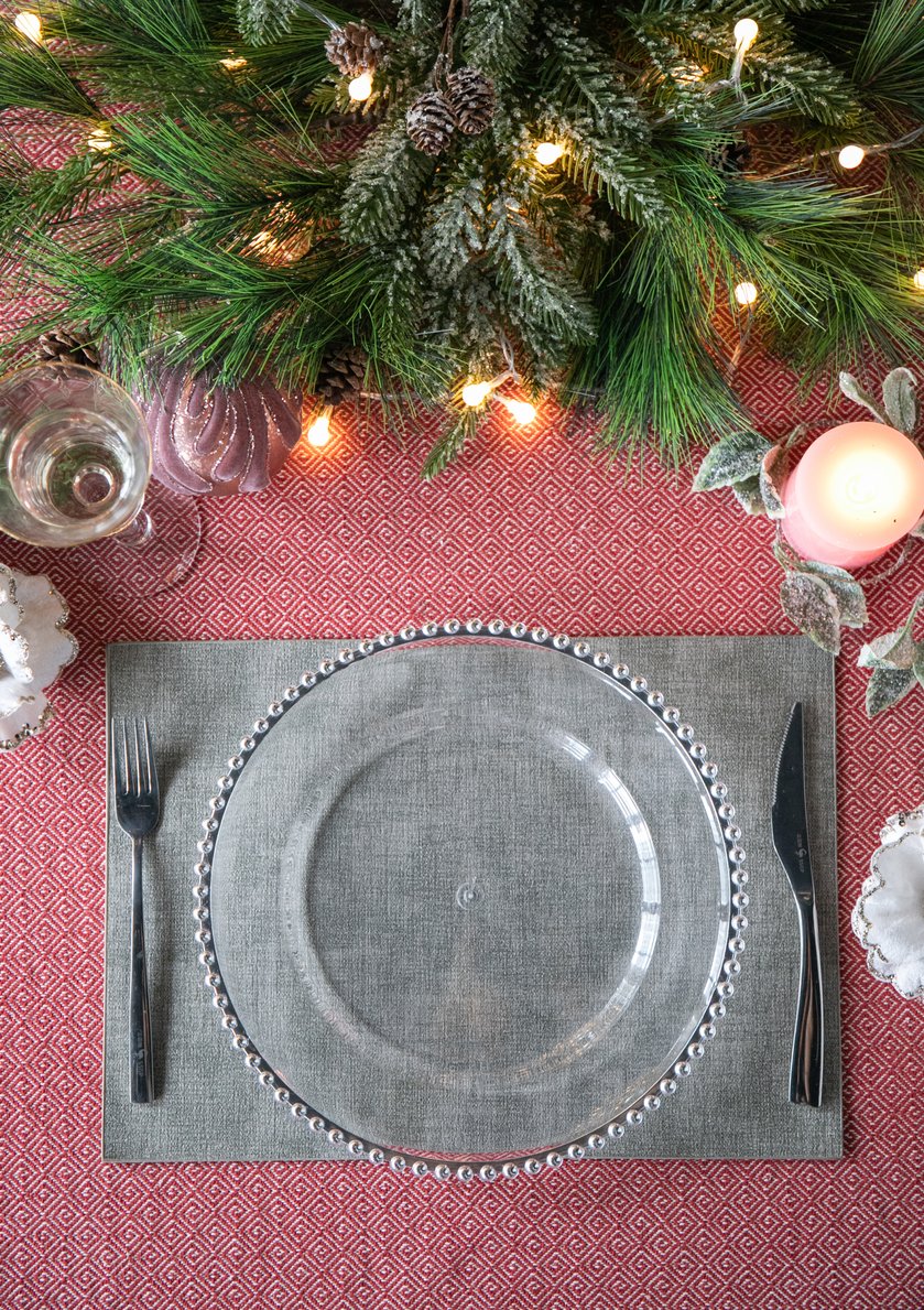 English Elm 8 Pack Plastic Charger Plates - D13" Stylish, Durable, And Reusable For Elegant Table Settings & Events W2078P285449