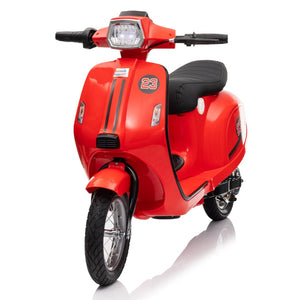 English Elm 24v Kids Electric Dirt Bike with Pneumatic Tires Suspension and Bluetooth for Ages 8-14 W1578P297812
