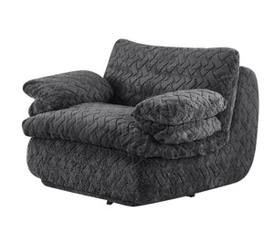 English Elm Liyasi Full Compression Swivel Lounge Chair – Ergonomic, Stylish Comfort For Relaxation & Napping W820P312317