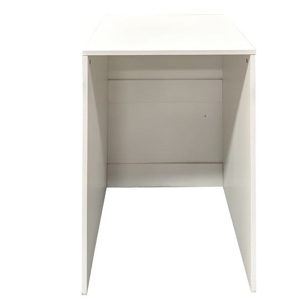 English Elm 3 Tier Rolling Bookcase with Pull Out Drawers Dustproof Door for Home Office Use W331P377340