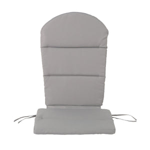 English Elm Christopher Knight Home® - Chair Cushion, Stylish Gray Adirondack Cushion For Outdoor Seating, Water-Resistant, Easy Care N769P577022G