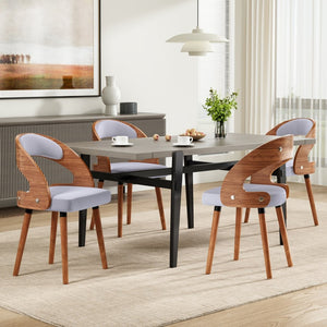 English Elm Swivel Counter Stools Set of 2 Rattan Back Pu Seat Mid Century Wood Frame Kitchen Khaki T3623P433636